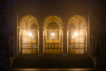 Evening Parliament in fog #1656