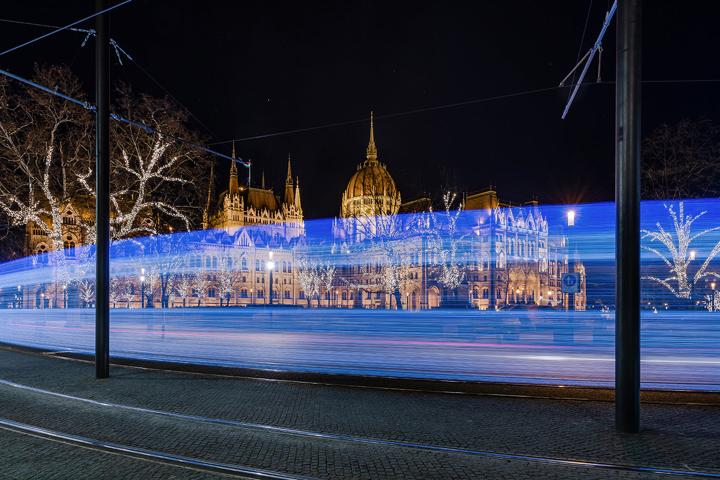 Christmas tram at the Parliament #1777