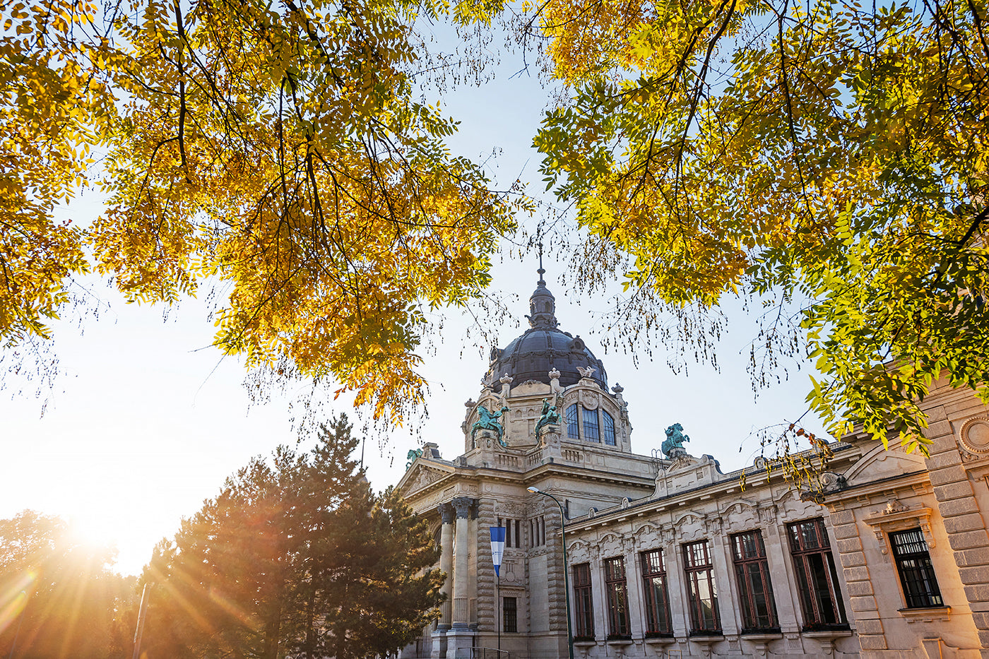 Széchenyi Fürdő ősszel #1812