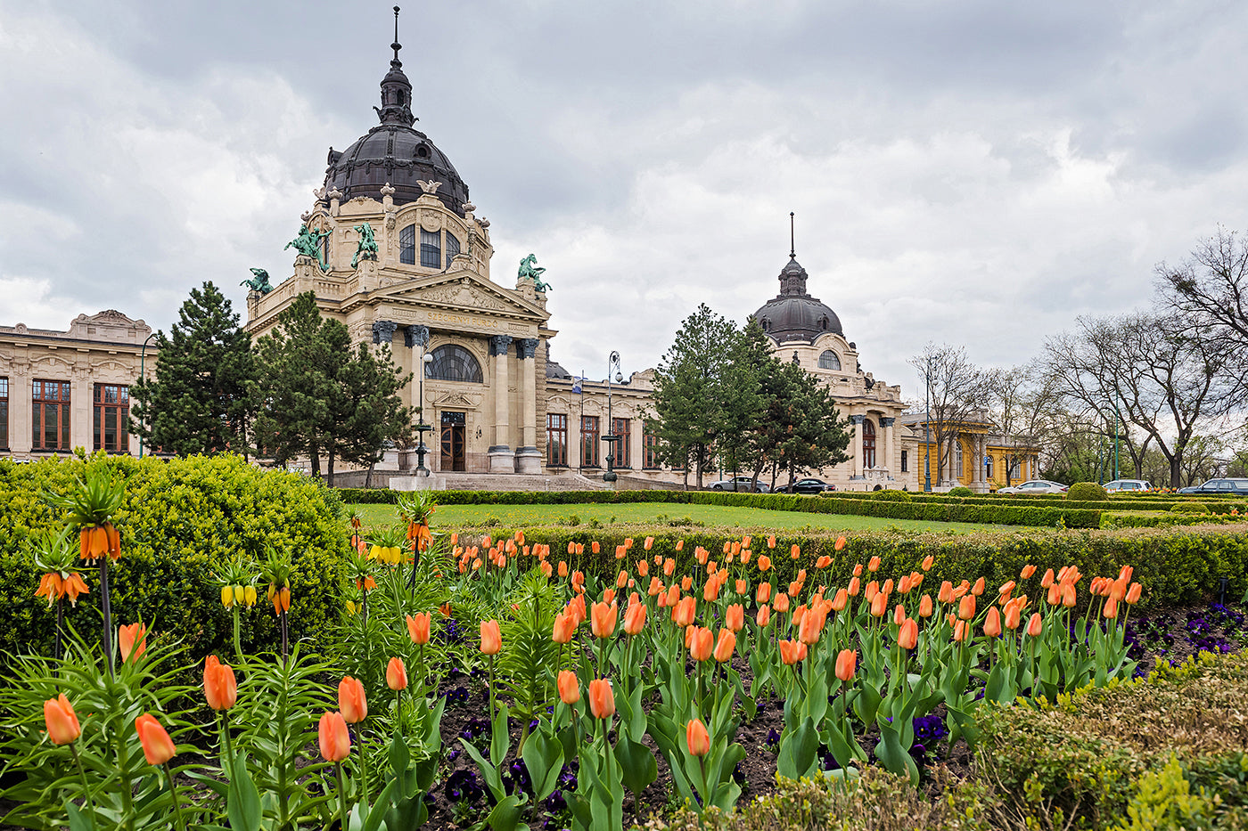 Széchenyi Fürdő tavasszal #1822