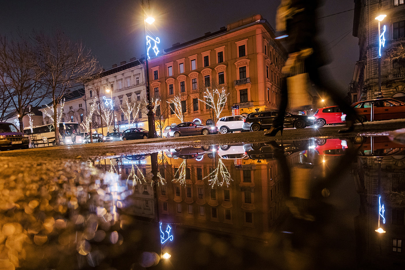 Andrássy Avenue in Christmas lights #1884