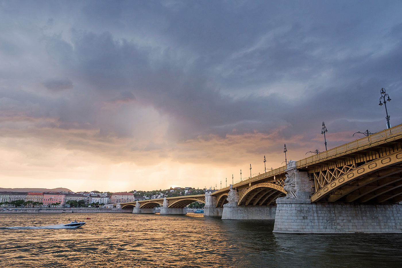 Margaret Bridge at sunset #2159