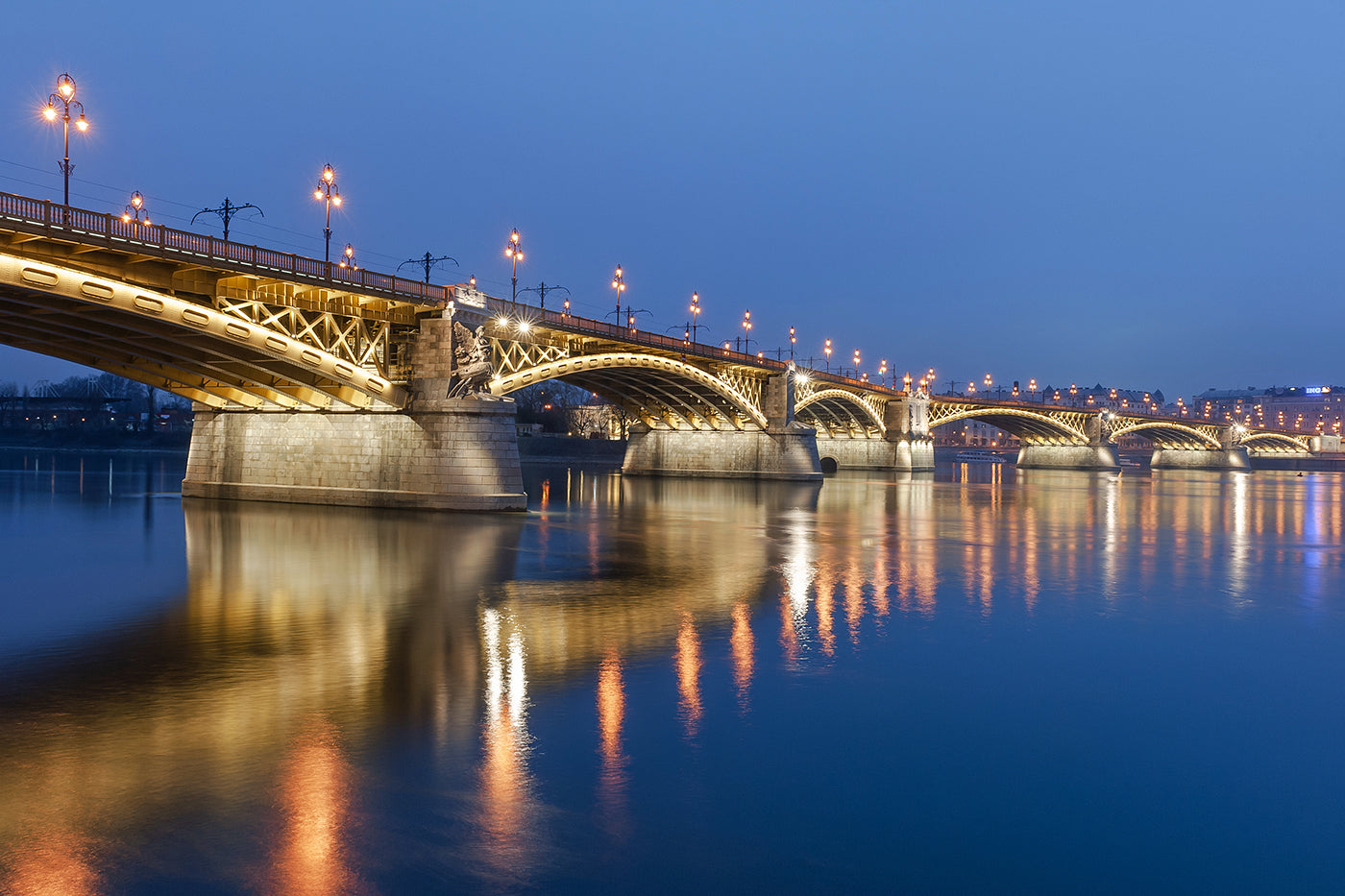 Margaret Bridge at night #2183