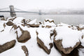 Snowy Danube Bank #2192