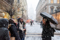 Snowfall on Zrínyi Street #2212