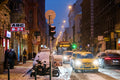 Király Street in snowfall #2241
