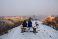 View from the snowy Gellért Hill #2269