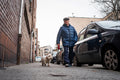 Dog walking in the 1st district #2300
