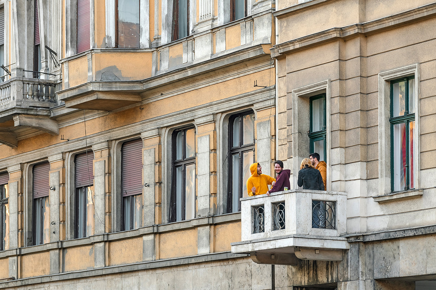 Balcony party on Rákóczi Street #2315