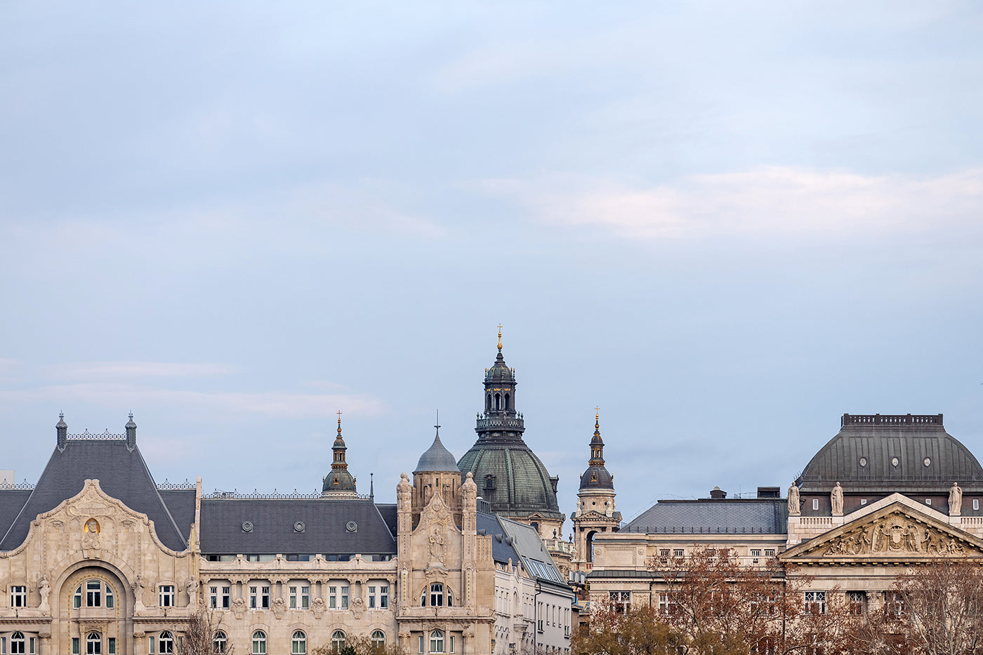 Gresham, Basilica, Ministry of the Interior from the Buda side #2395