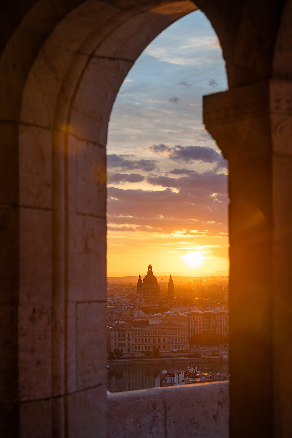 Sunrise from Fisherman's Bastion #2431