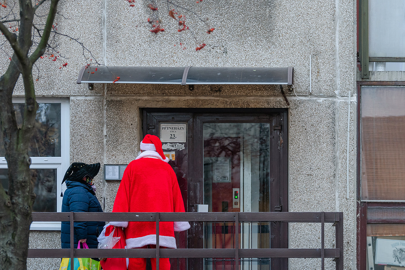 Santa Claus on the intercom #2435