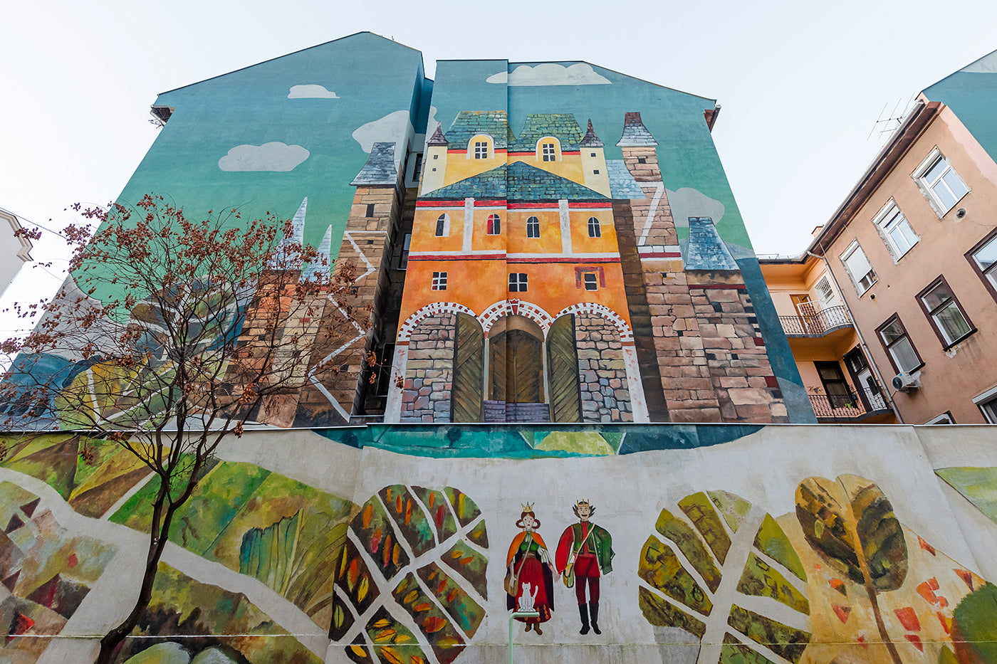 Mural at Cifra Palace Playground #2450