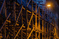 House on scaffolding in the 8th district #2454