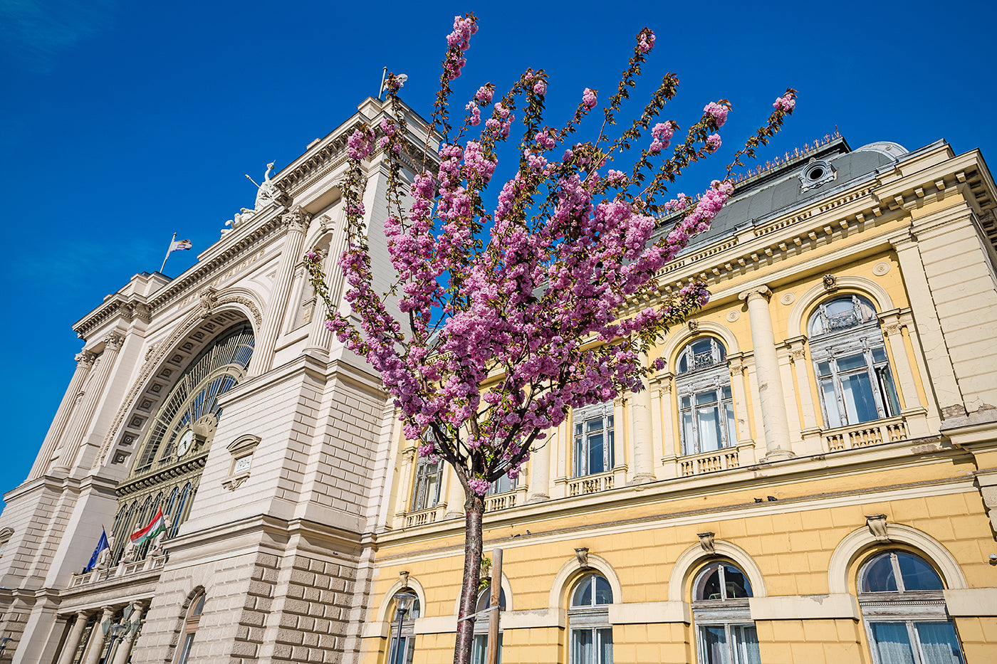 Keleti pályaudvar tavasszal #2551