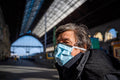Portrait in Keleti during the coronavirus pandemic #2589