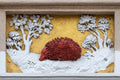 Red hedgehog on Hess András Square #2773