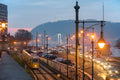 Evening lights from Széchenyi Square #2789