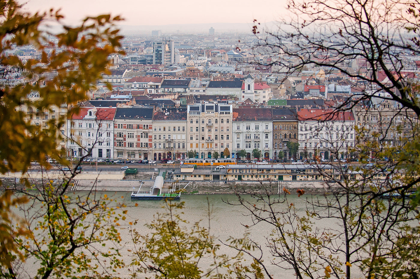 Autumn view from Gellért Hill #2805