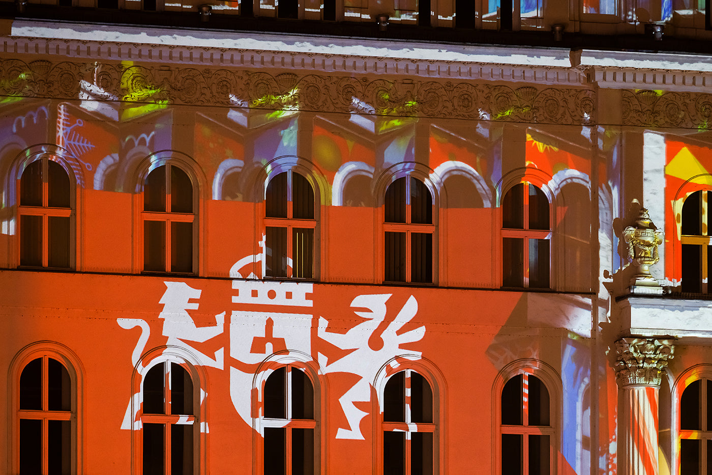 Light painting on Vörösmarty Square #3035