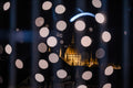 Basilica from the top of St. Andrea Winebar at Christmas #3051