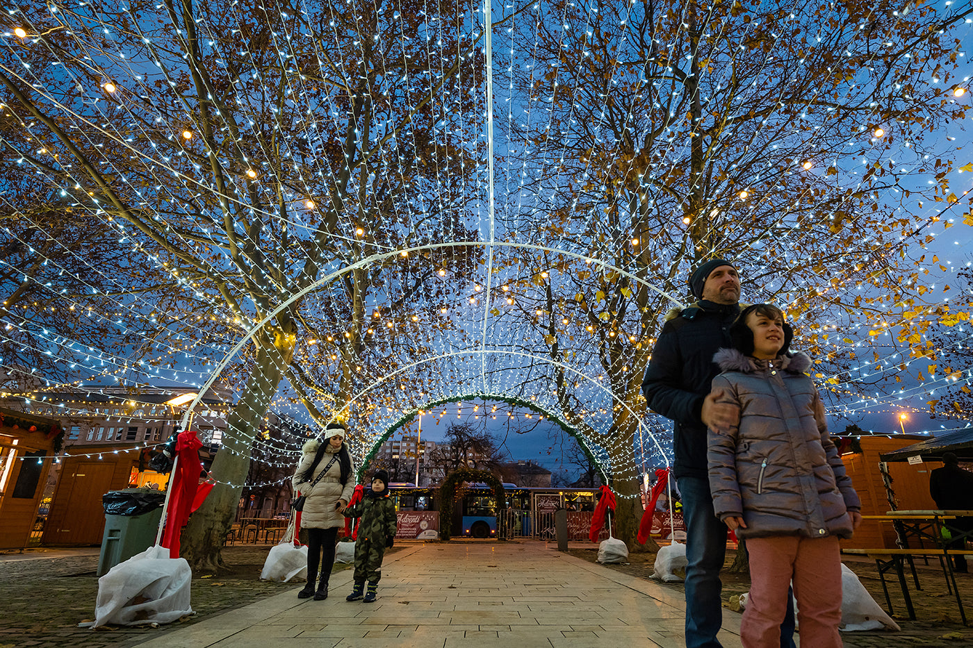 Christmas market in Újpest #3119