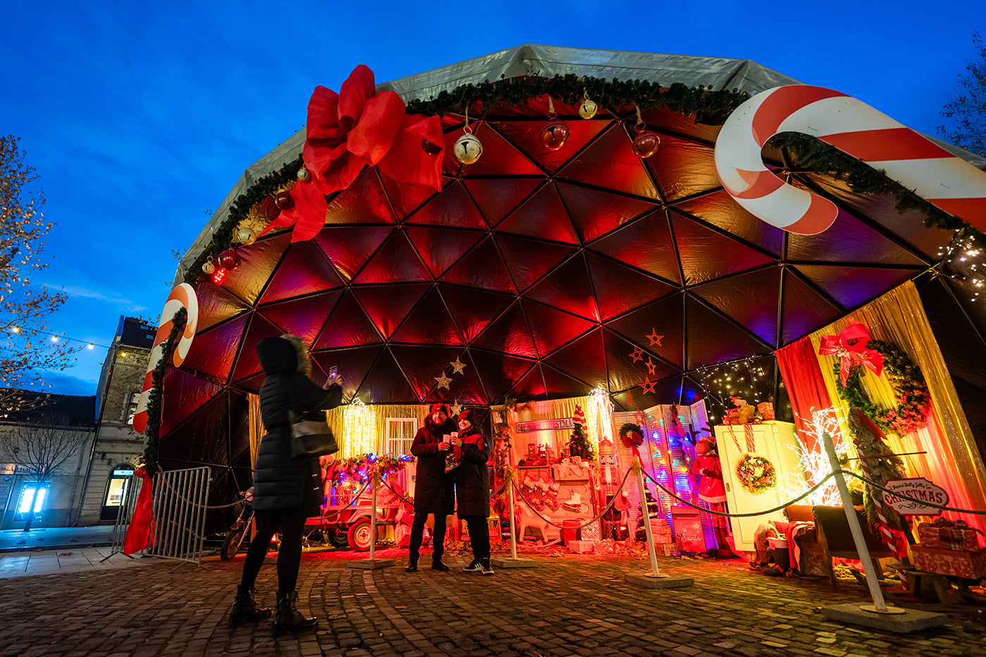 Christmas market in Újpest #3122
