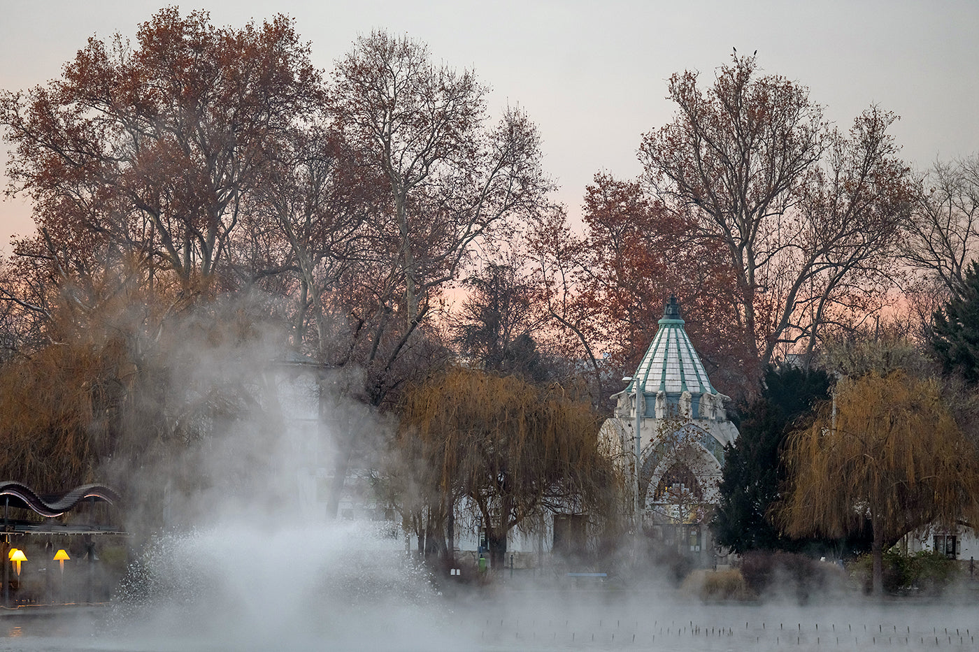 A Városligeti tó télen #3134