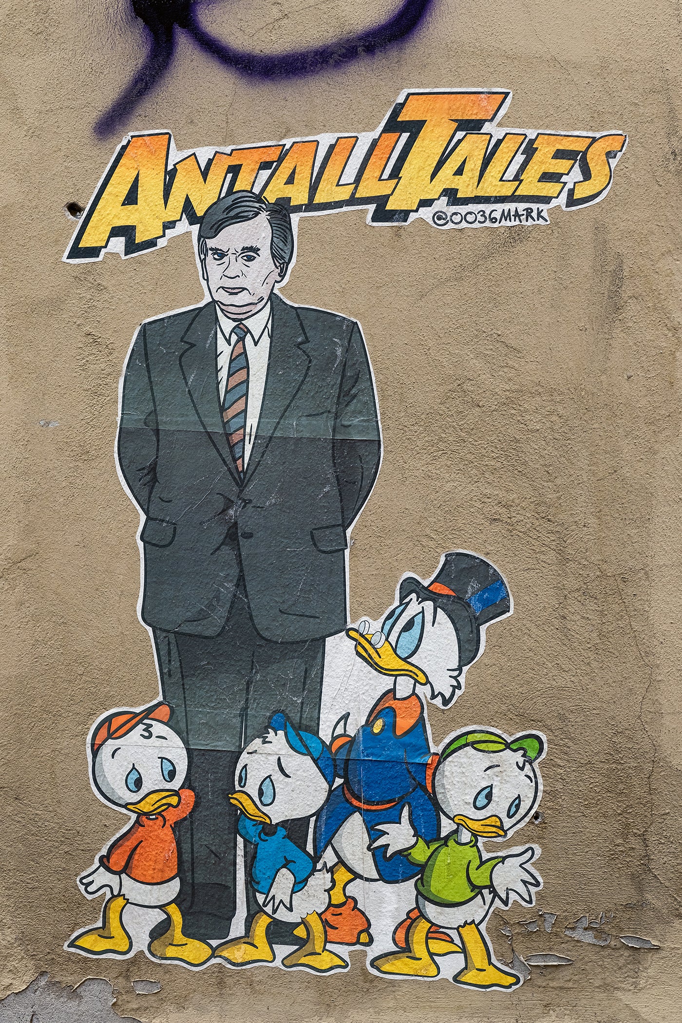 Street art on Dob Street #3226