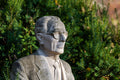 Statue of Imre Ormos in the Buda Arboretum #3320