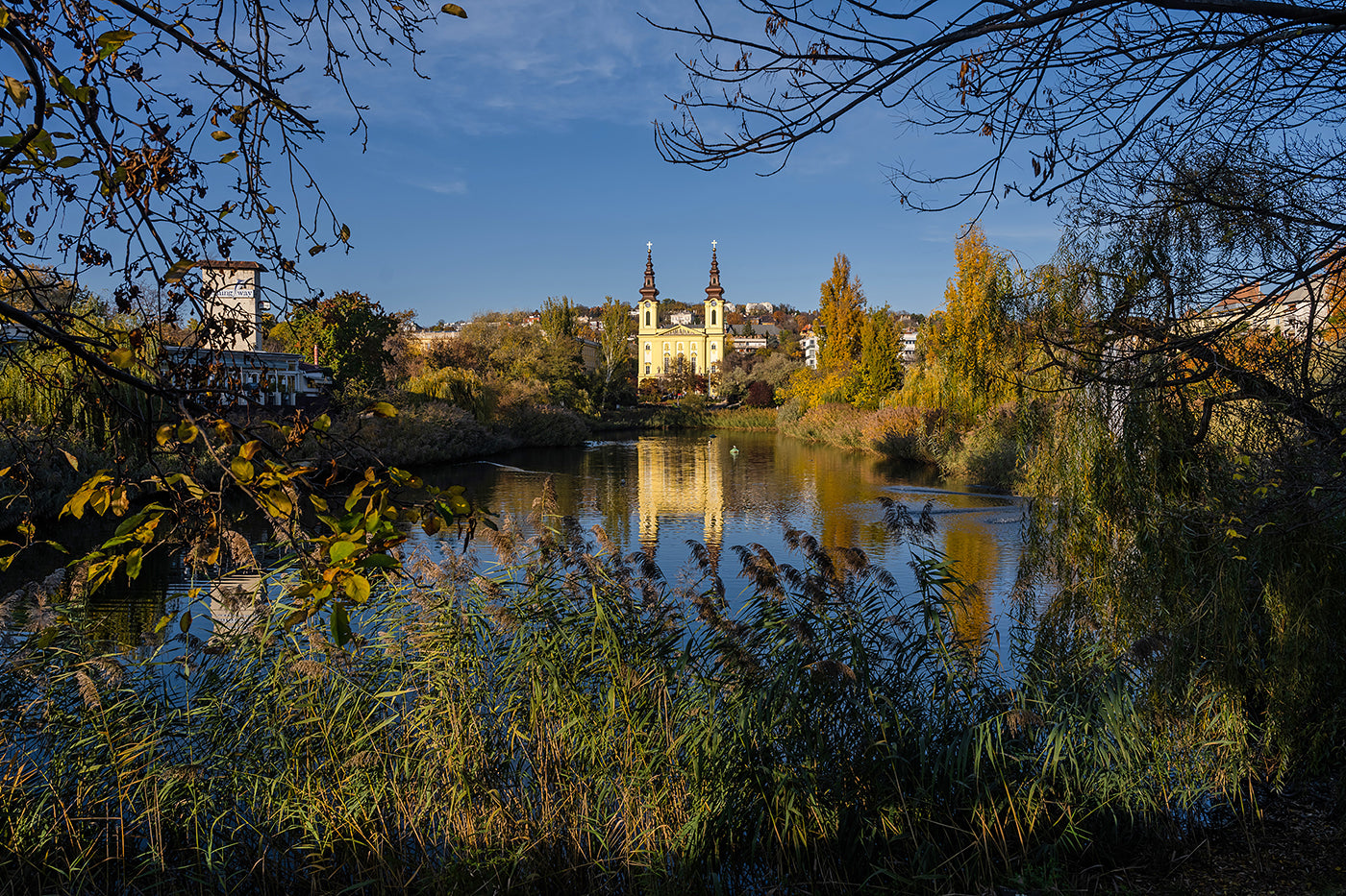 Bottomless Lake in autumn #3330
