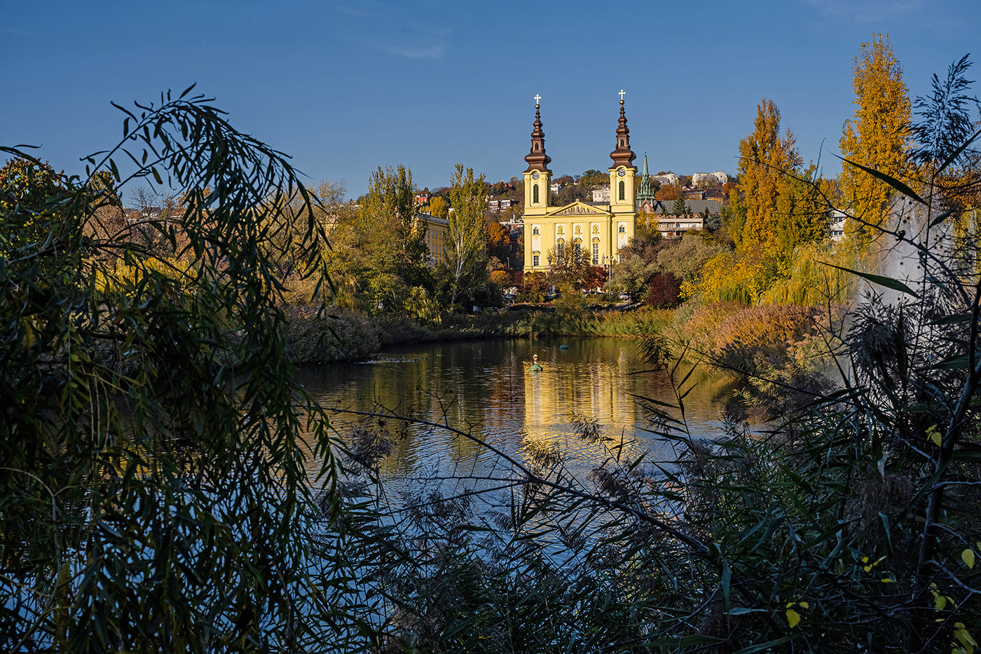 Bottomless Lake in autumn #3332