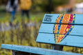 Bench at Bottomless Lake #3353
