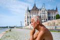 Fisherman on the Danube Bank #3441