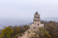 Erzsébet Lookout Tower in autumn from above #3454