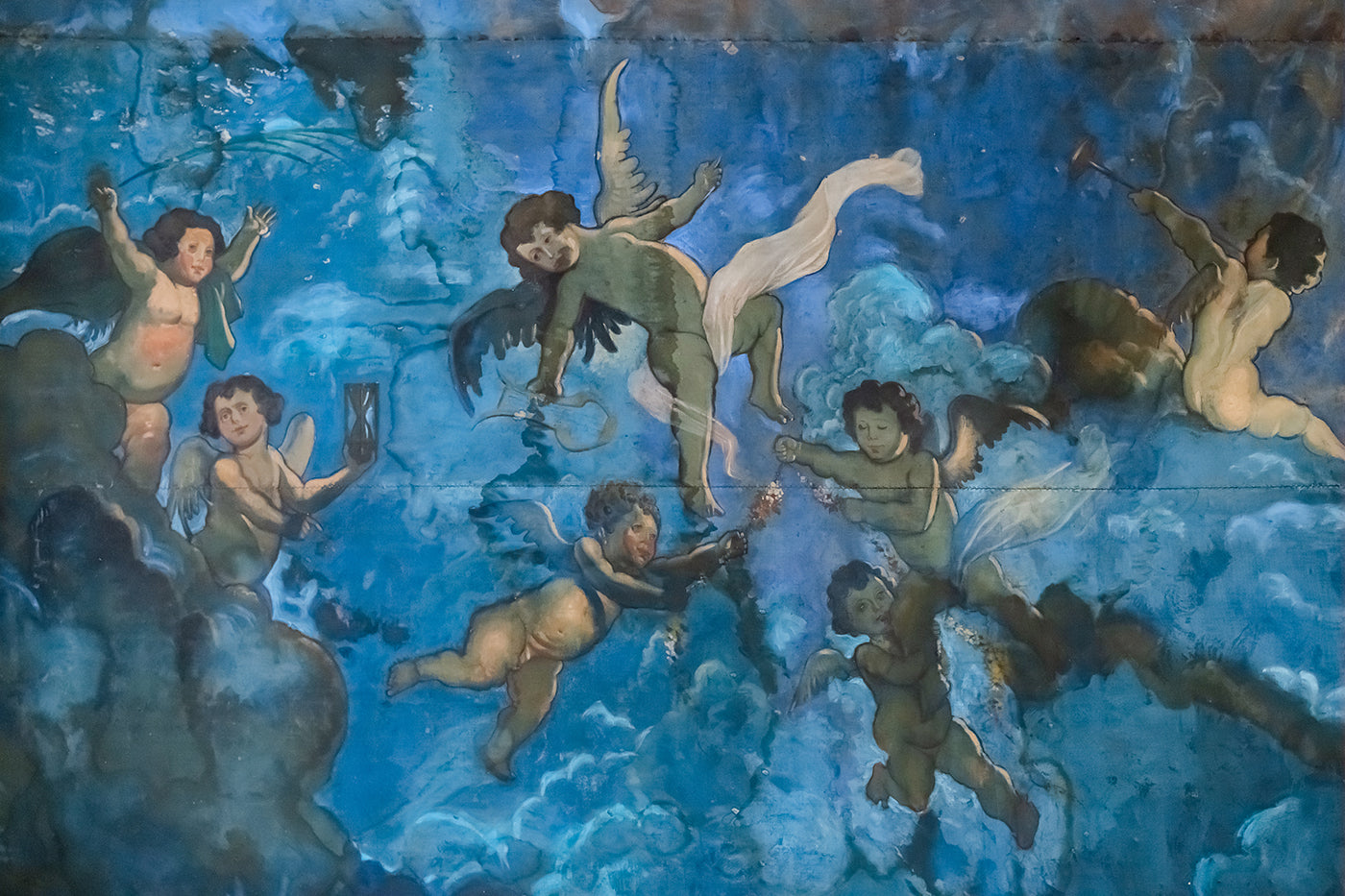 Ceiling fresco of Teréz Boulevard 28 #3507