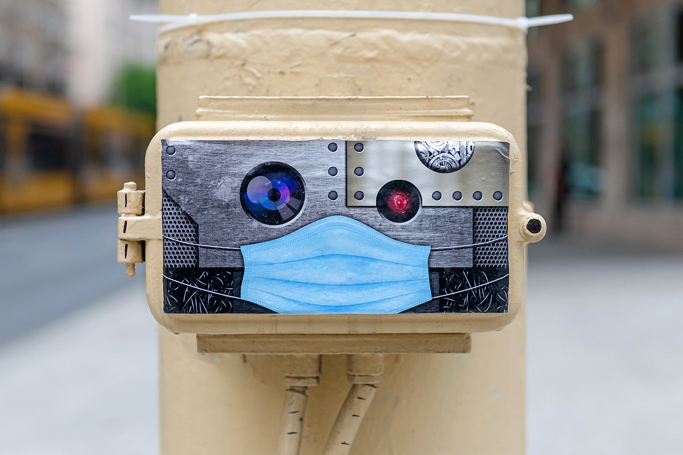 Street art a Mechwart ligetnél #3547