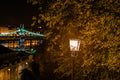 The lights of Gellért Hill with the Liberty Bridge #3615