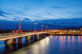 Rákóczi Bridge at blue hour #3616