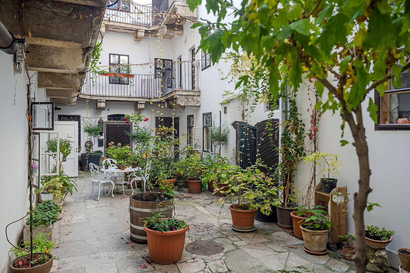 Úri Street 24. Inner courtyard #3704