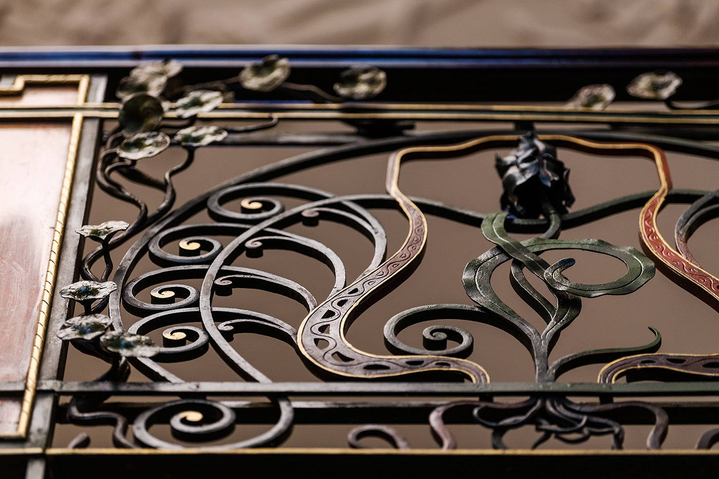 Interior detail of Kőrössy villa #3976