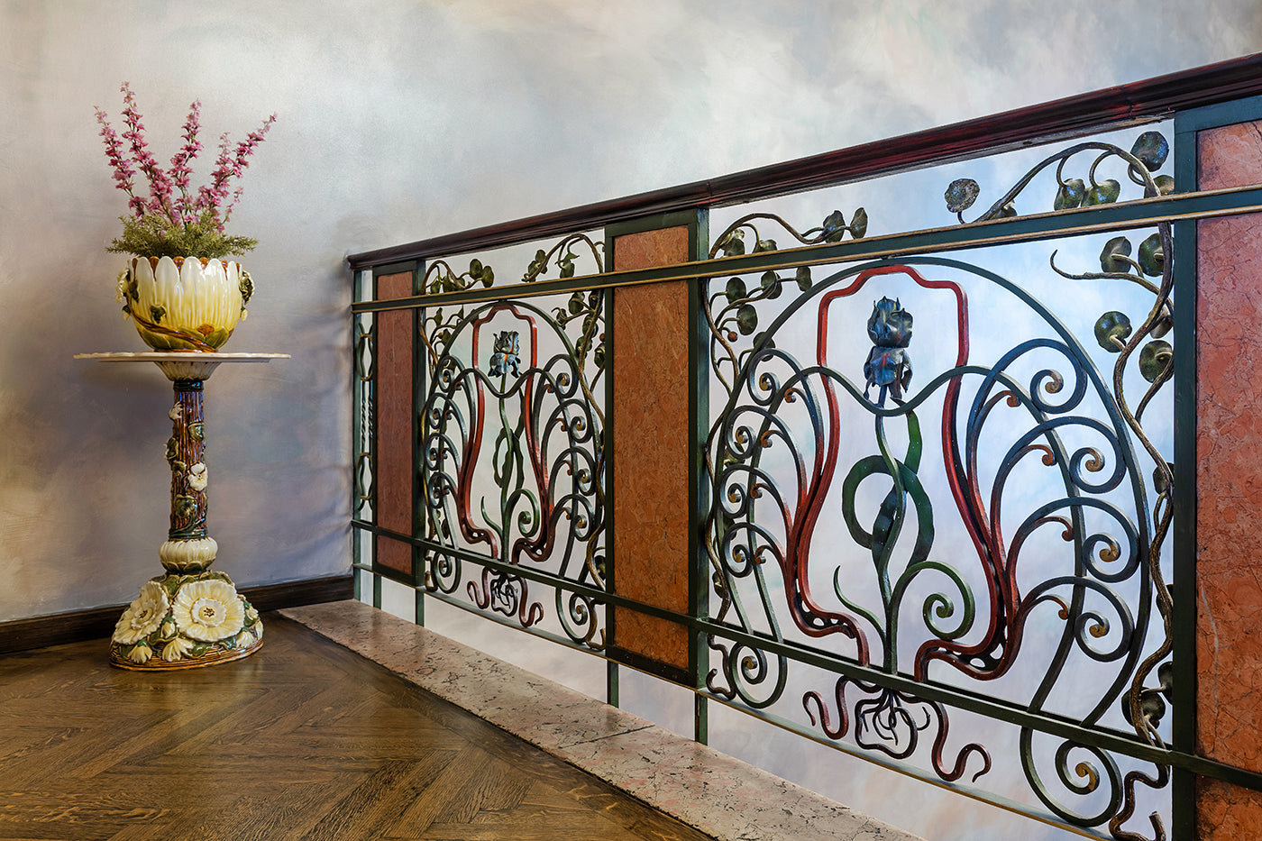 Kőrössy-villa railing #3998