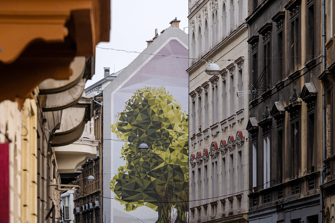 Mural on Klauzál Street #4033