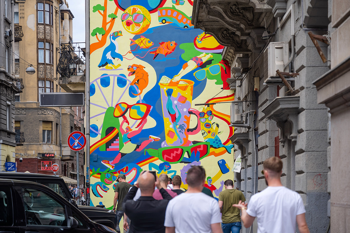 Mural on Akácfa Street #4117