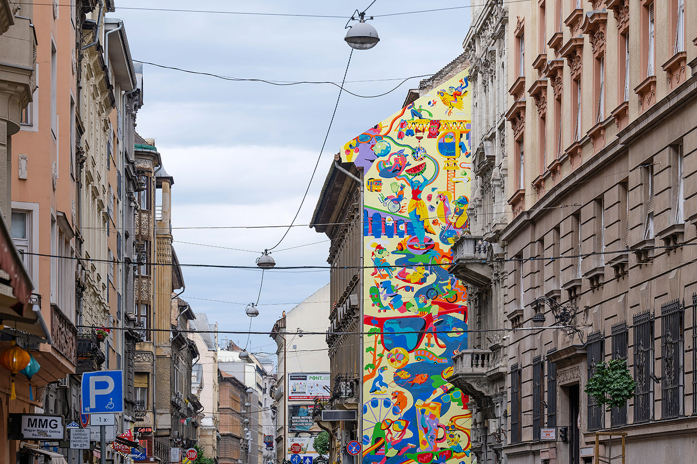 Mural on Akácfa Street #4118
