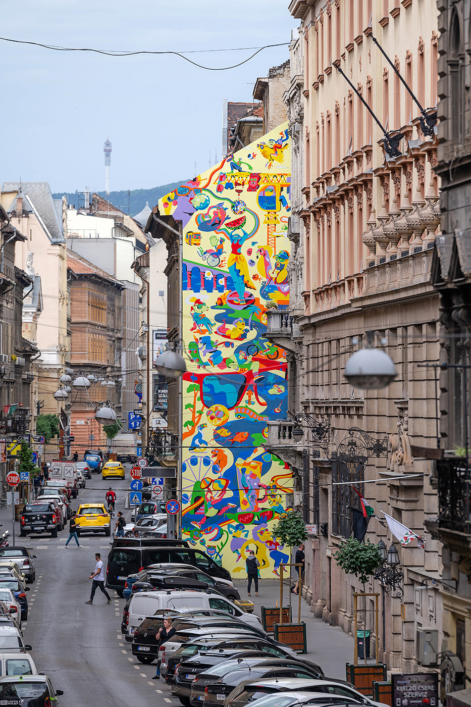 Mural on Akácfa Street #4120