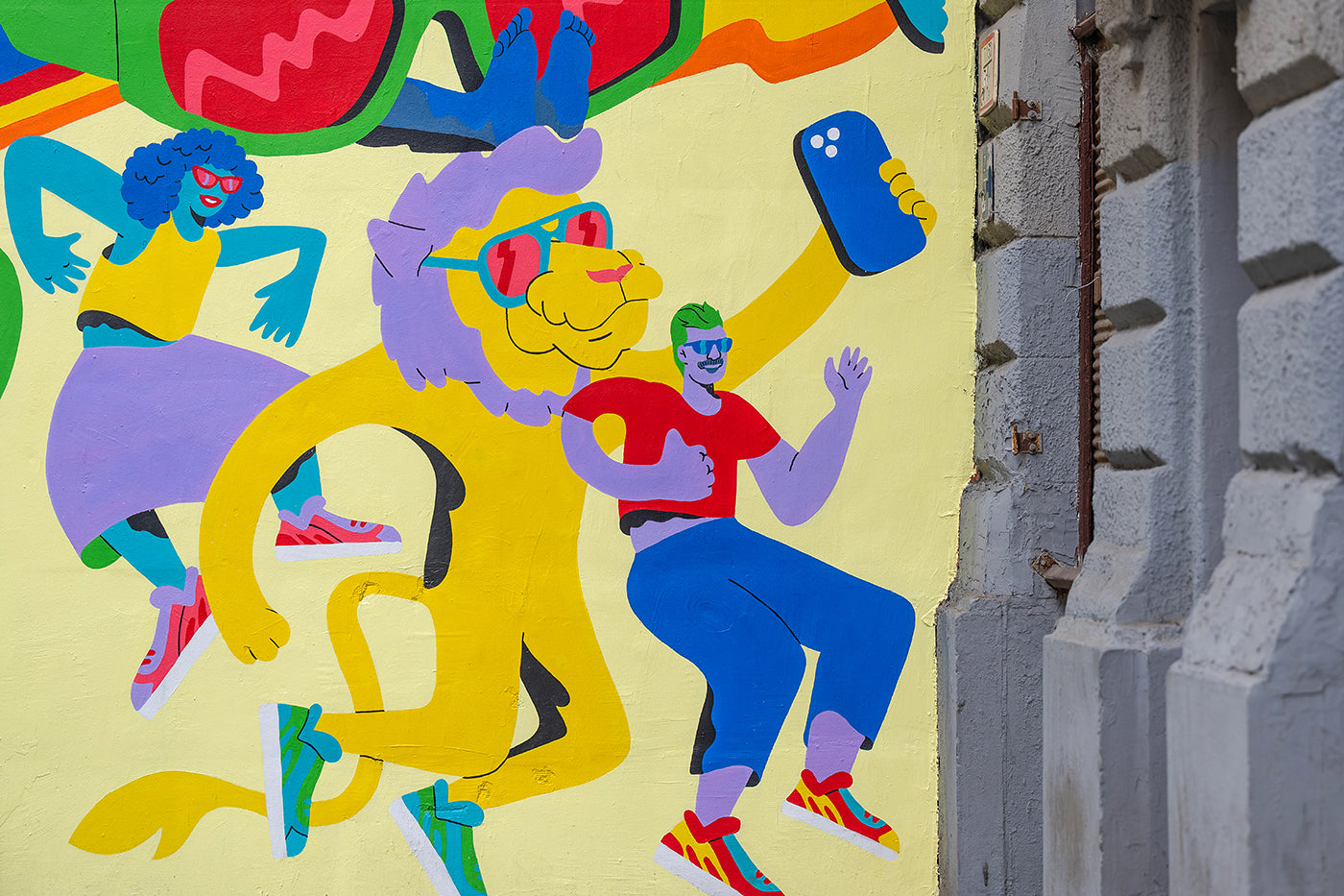 Mural on Akácfa Street #4121