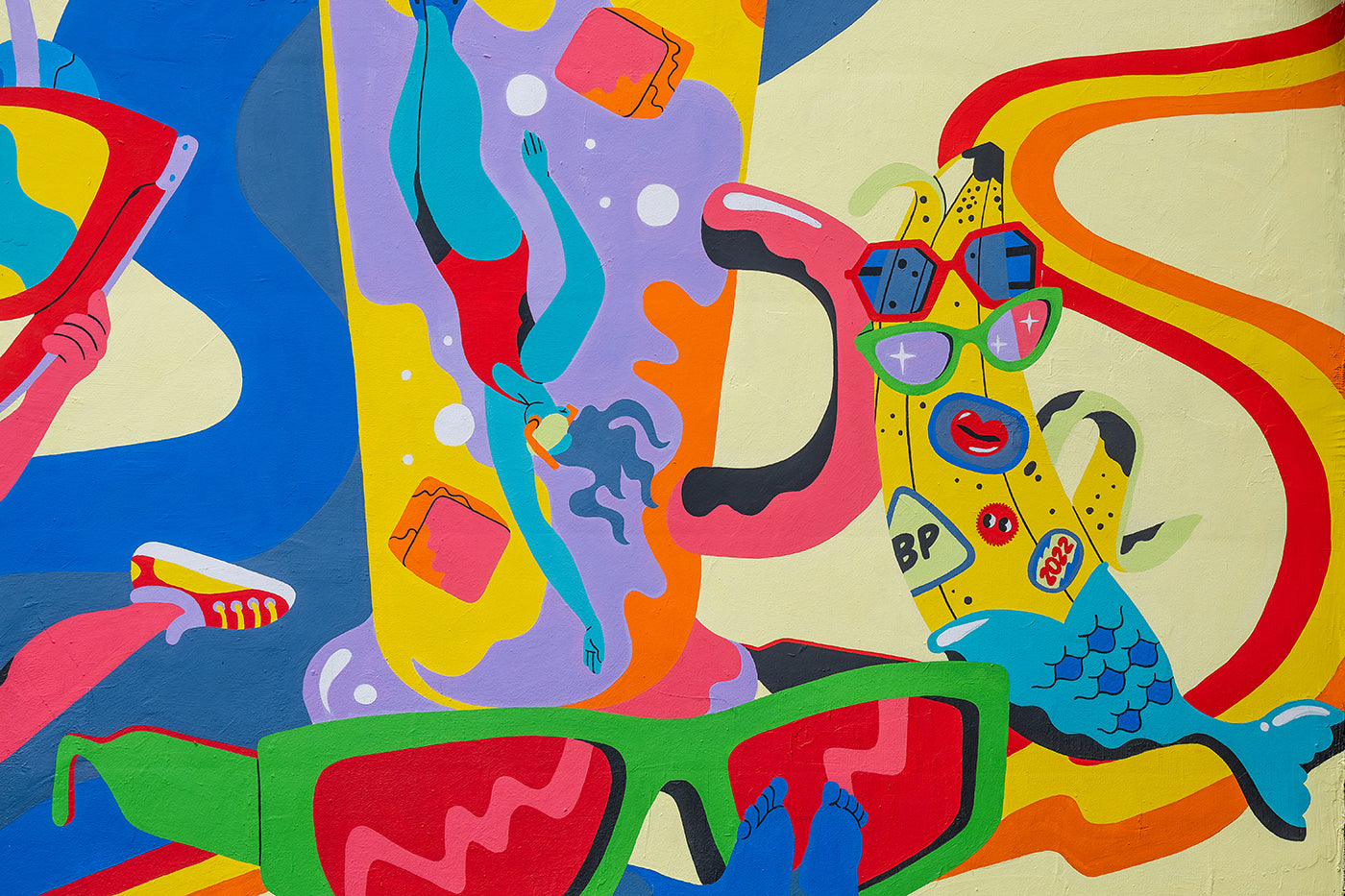 Mural on Akácfa Street #4125