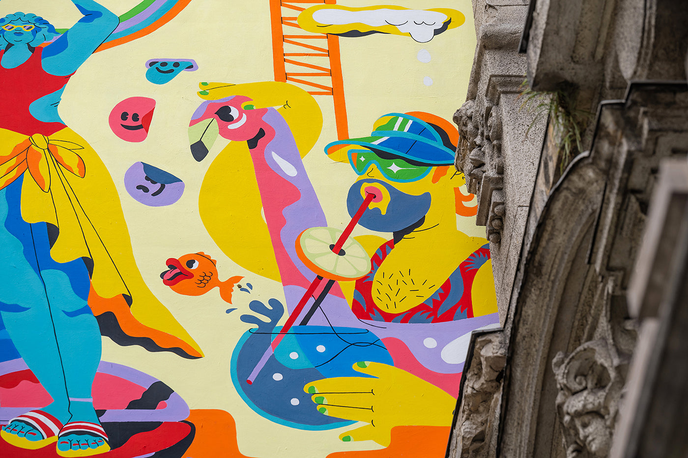 Mural on Akácfa Street #4128