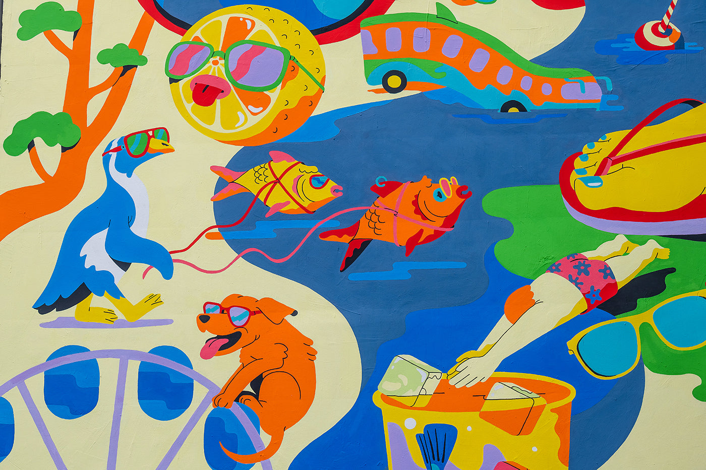 Mural on Akácfa Street #4129